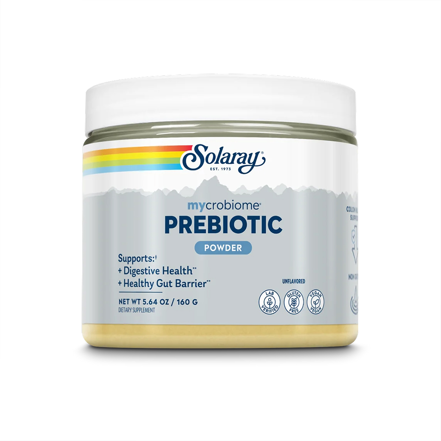 Пребіотик Solaray Mycrobiome Prebiotic Powder, 160 г