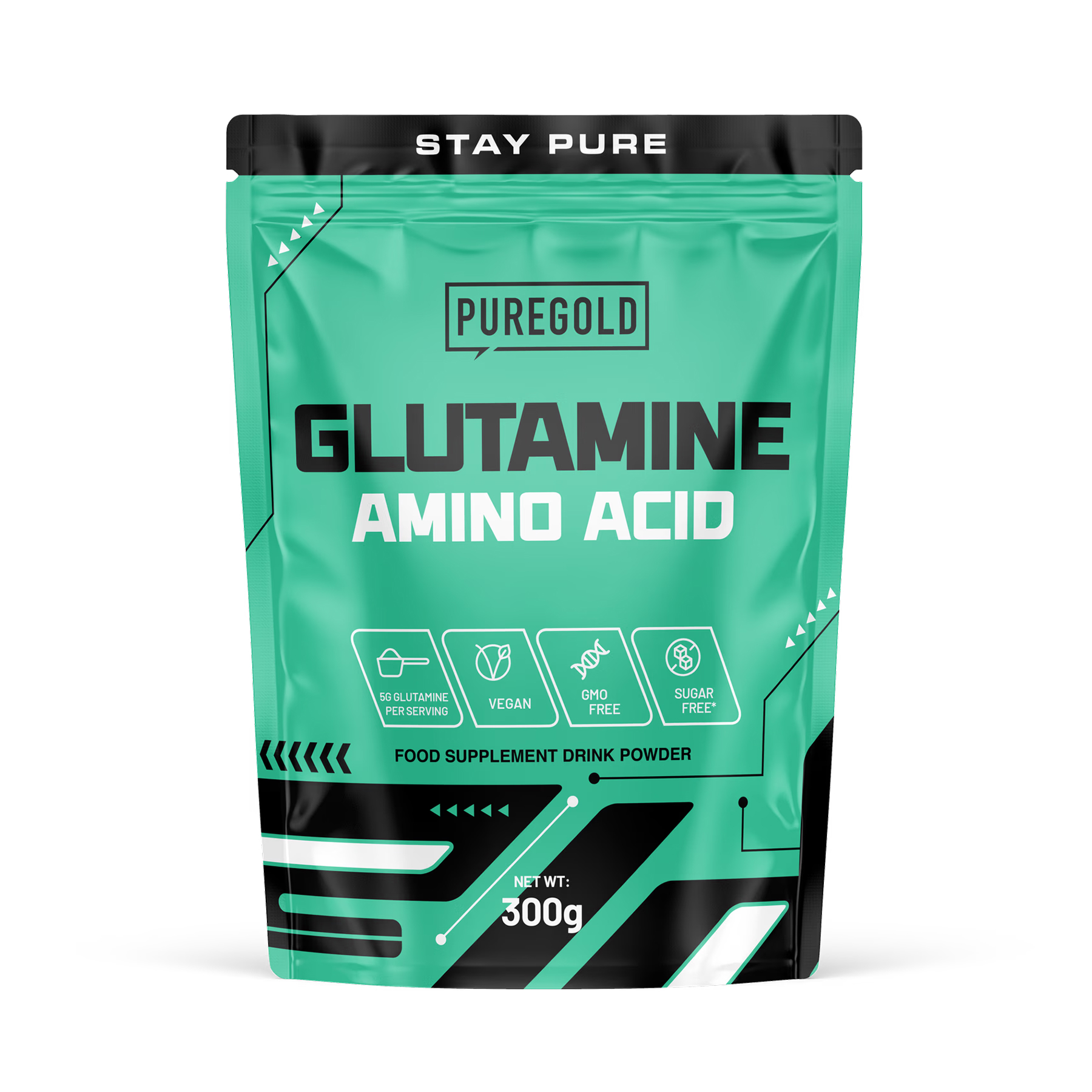Глютамін Pure Gold, порошок 300 г