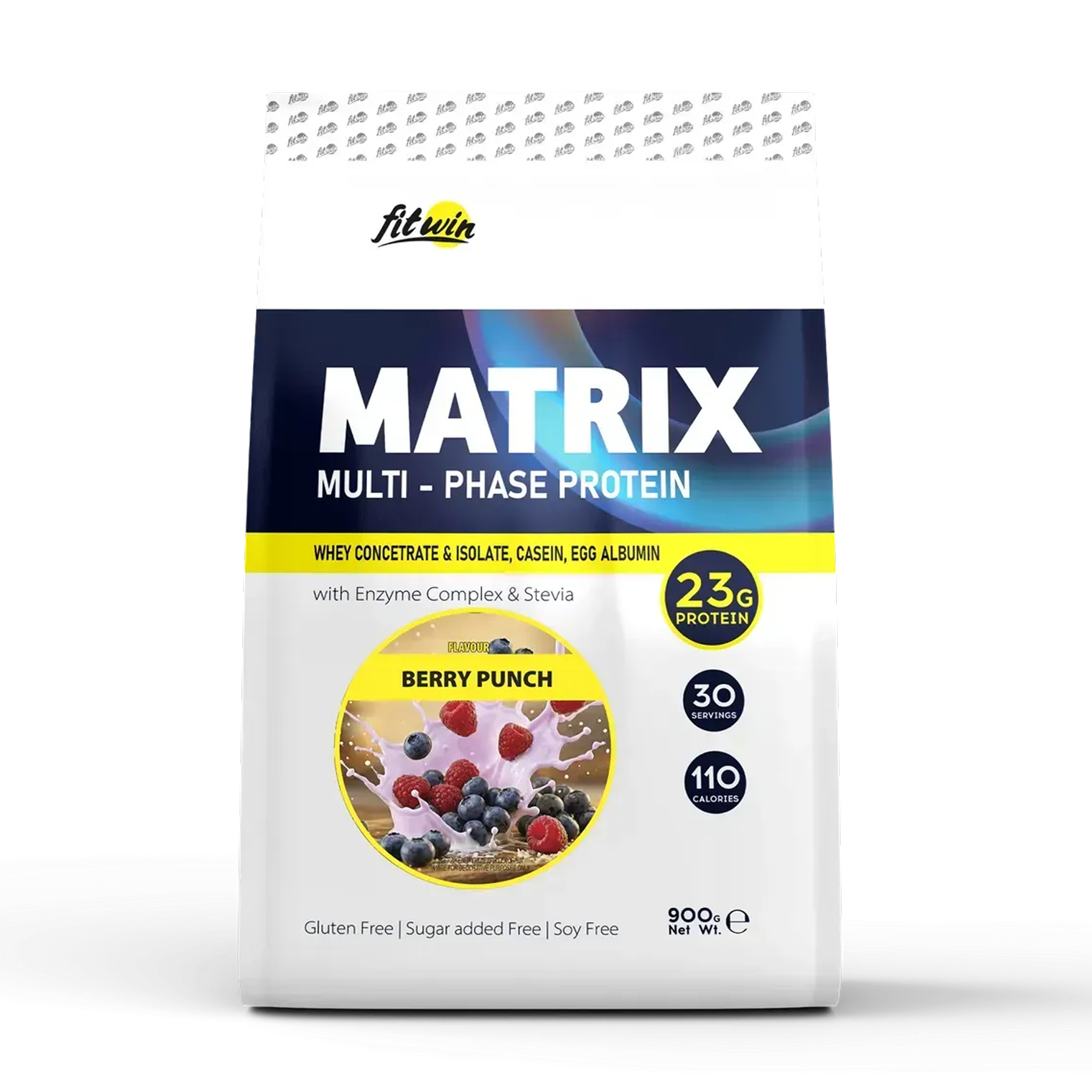 Протеїновий комплекс FitWin Matrix Berry Punch, 900 г