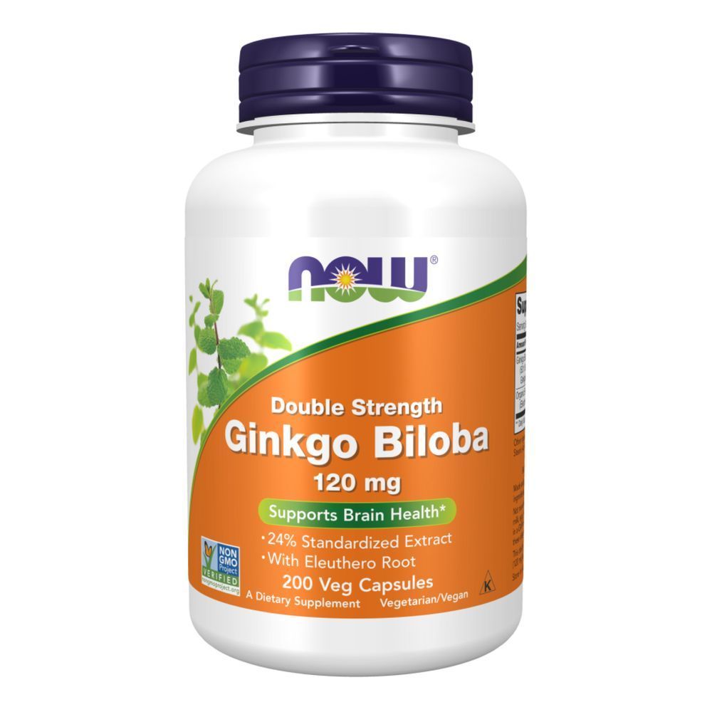 (12.02 Ожидание) Ginkgo Biloba 120mg - 200 vcaps