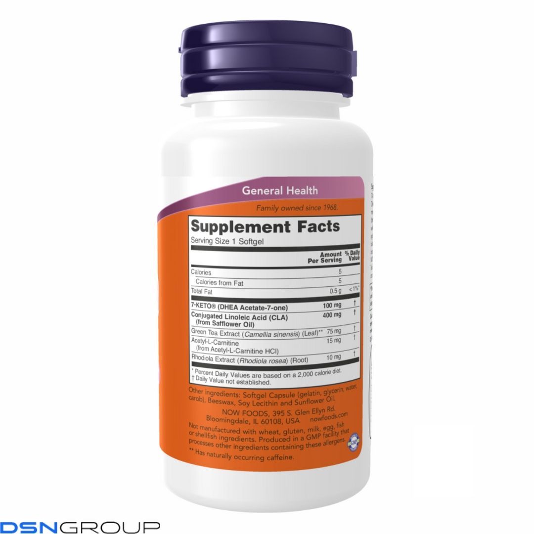 7-KETO LeanGels 100 mg - 60 Softgels 2022-10-0406 фото 7-KETO LeanGels 100 mg - 60 Softgels