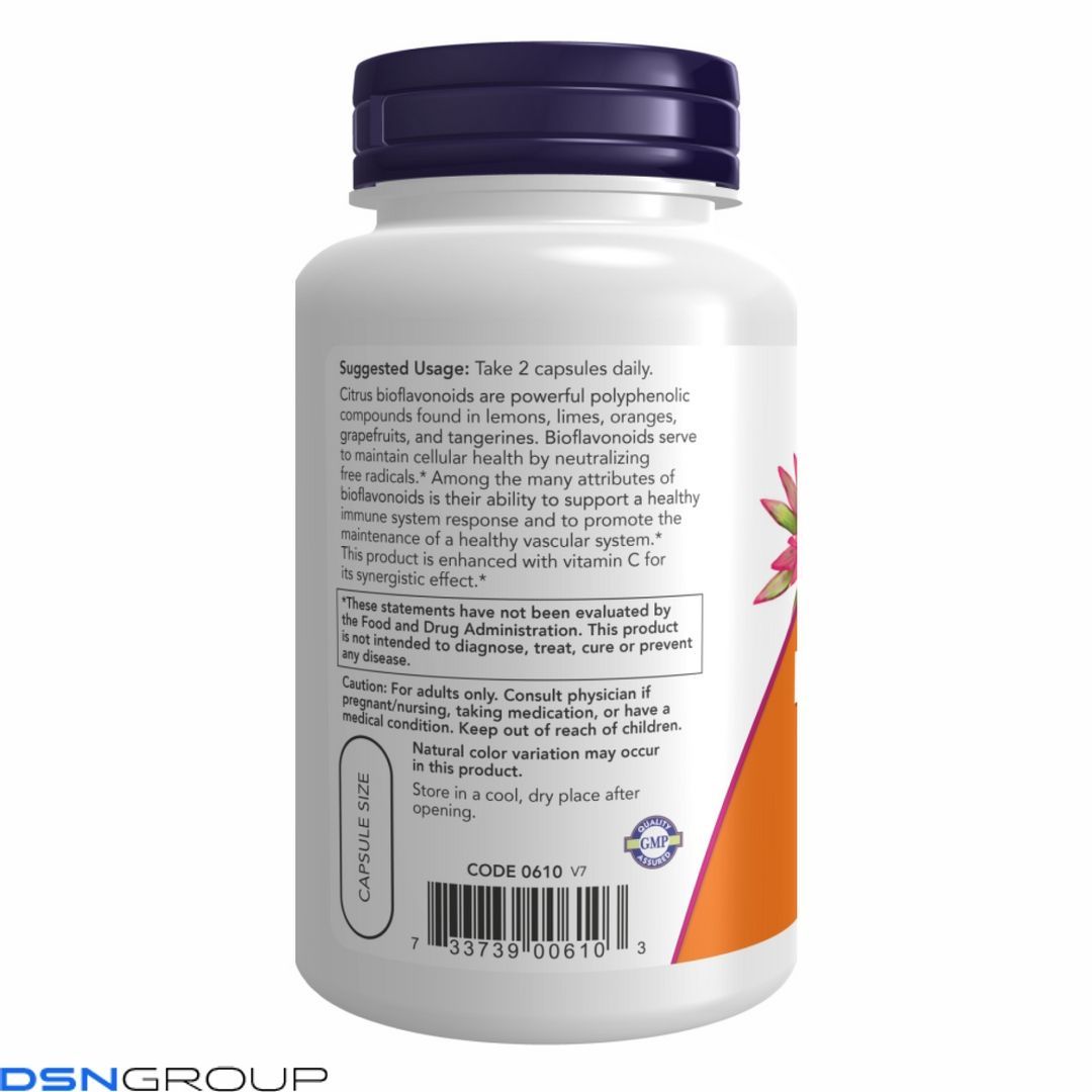 Citrus Bioflavonoids 700mg- 100 vcaps
