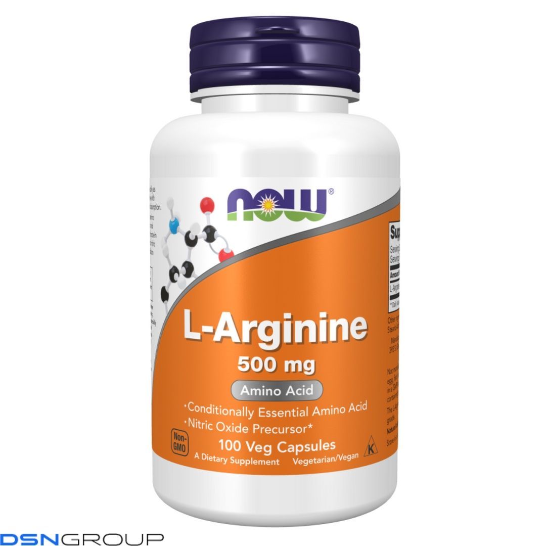 L-Arginine 500mg - 100caps 100-53-6622039-20 фото L-Arginine 500mg - 100caps