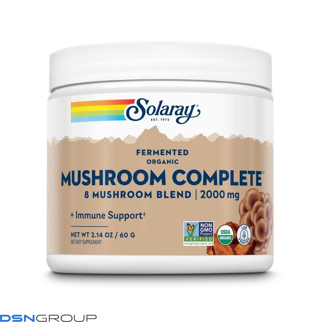 Organic Fermented Mushroom Complete 2000mg - 60g (Повреждена этикетка) 2024-11-0328 фото Organic Fermented Mushroom Complete 2000mg - 60g (Повреждена этикетка)