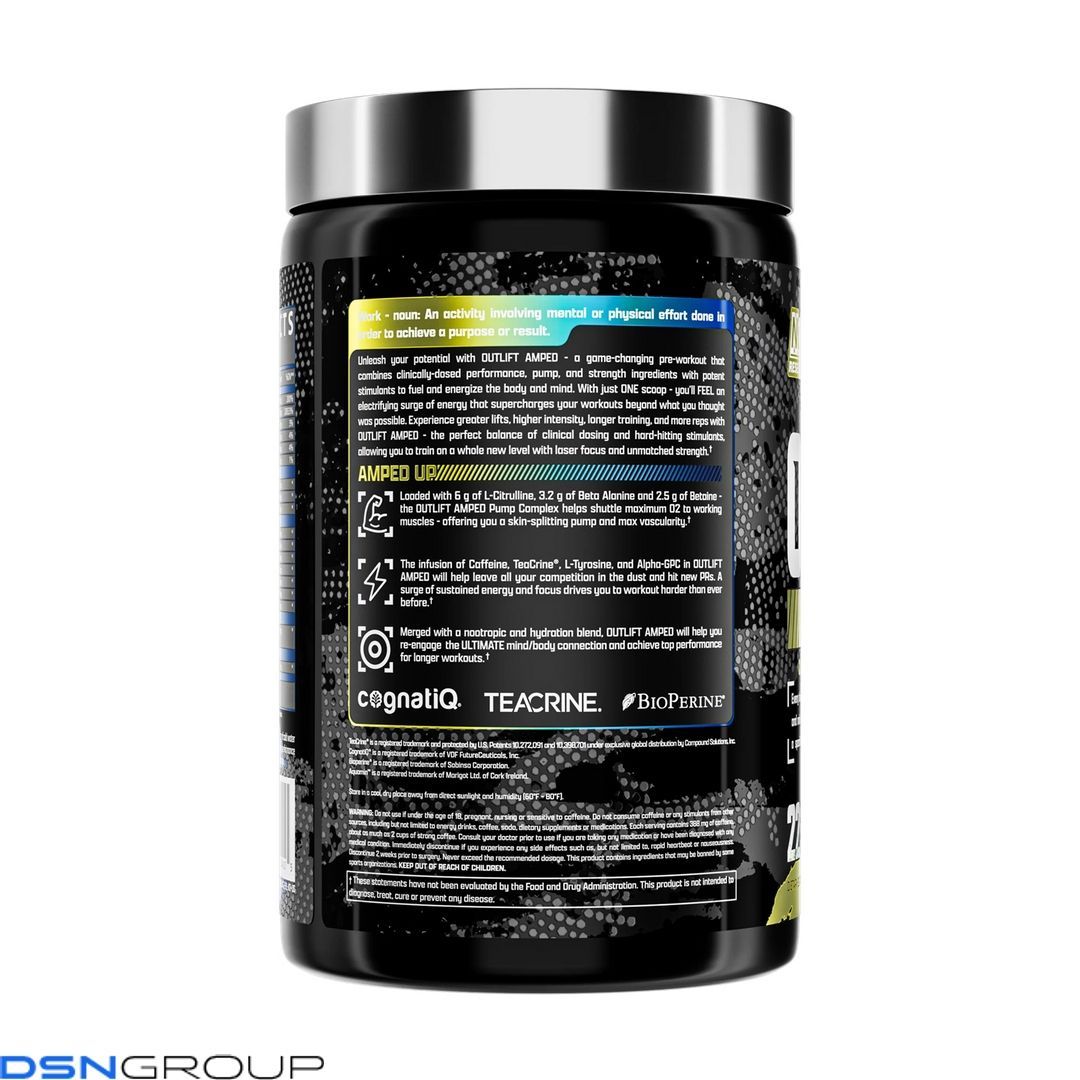 Outlift Amped 449.1g Blueberry Lemonade
