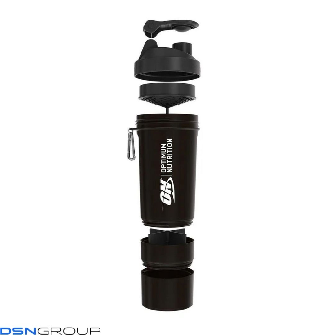 Smart Shake Decathlon 3 in 1 - 600ml Black 2023-10-5677 фото Smart Shake Decathlon 3 in 1 - 600ml Black