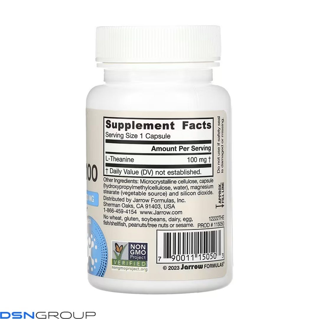 Theanine 100mg - 60 vcaps