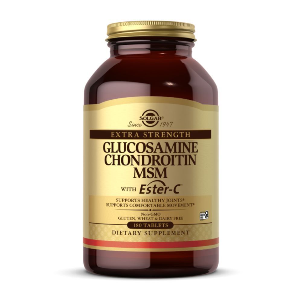 Extra Strength Glucosamine Chondroitin MSM with Ester-C&reg; - 180 tabs