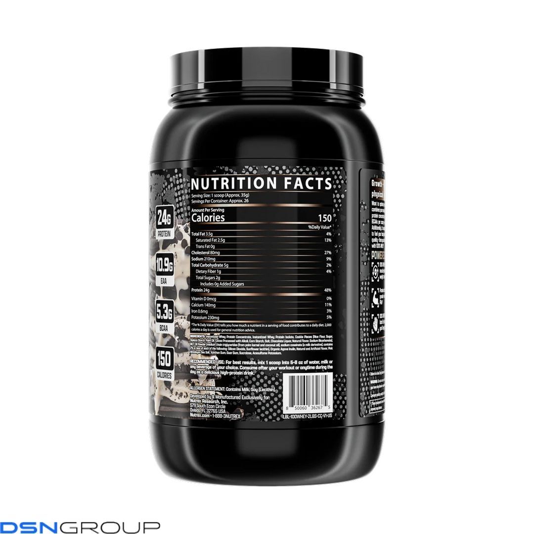 100% Whey - 910g Cookies & Cream