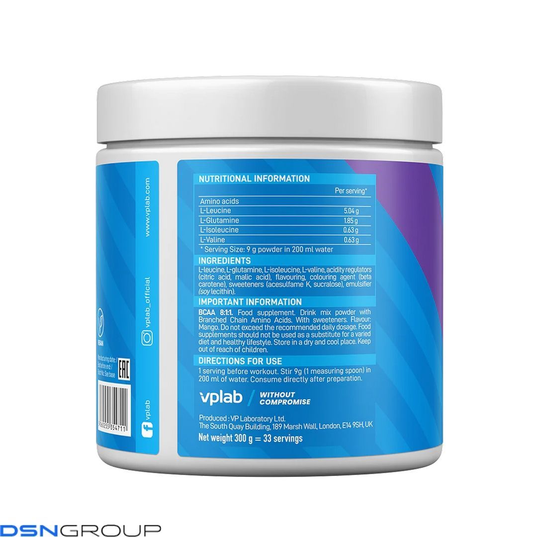 BCAA 8:1:1 - 300g Mango