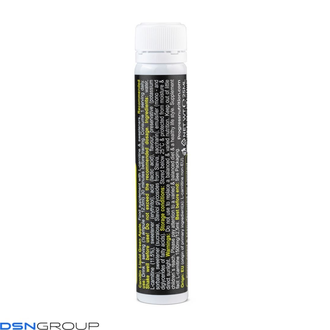 Carnitine Liquid 3000mg - 25ml Green Apple