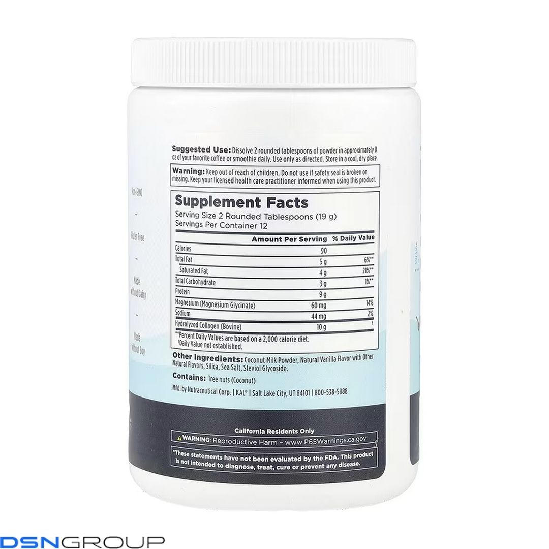 Collagen Creamer with Magnesium Glycinate - 228g