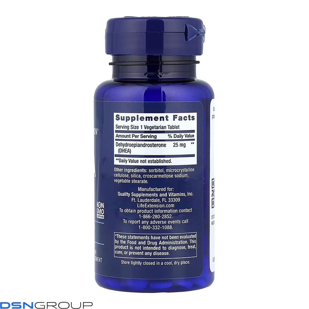 DHEA 25 mg - 100 lozenges (Повреждена банка)