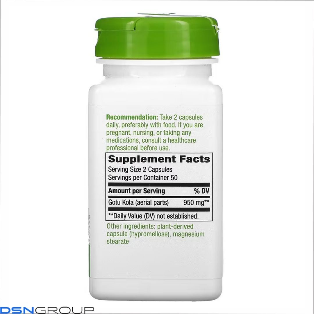 Gotu Kola Herb - 100 vcaps