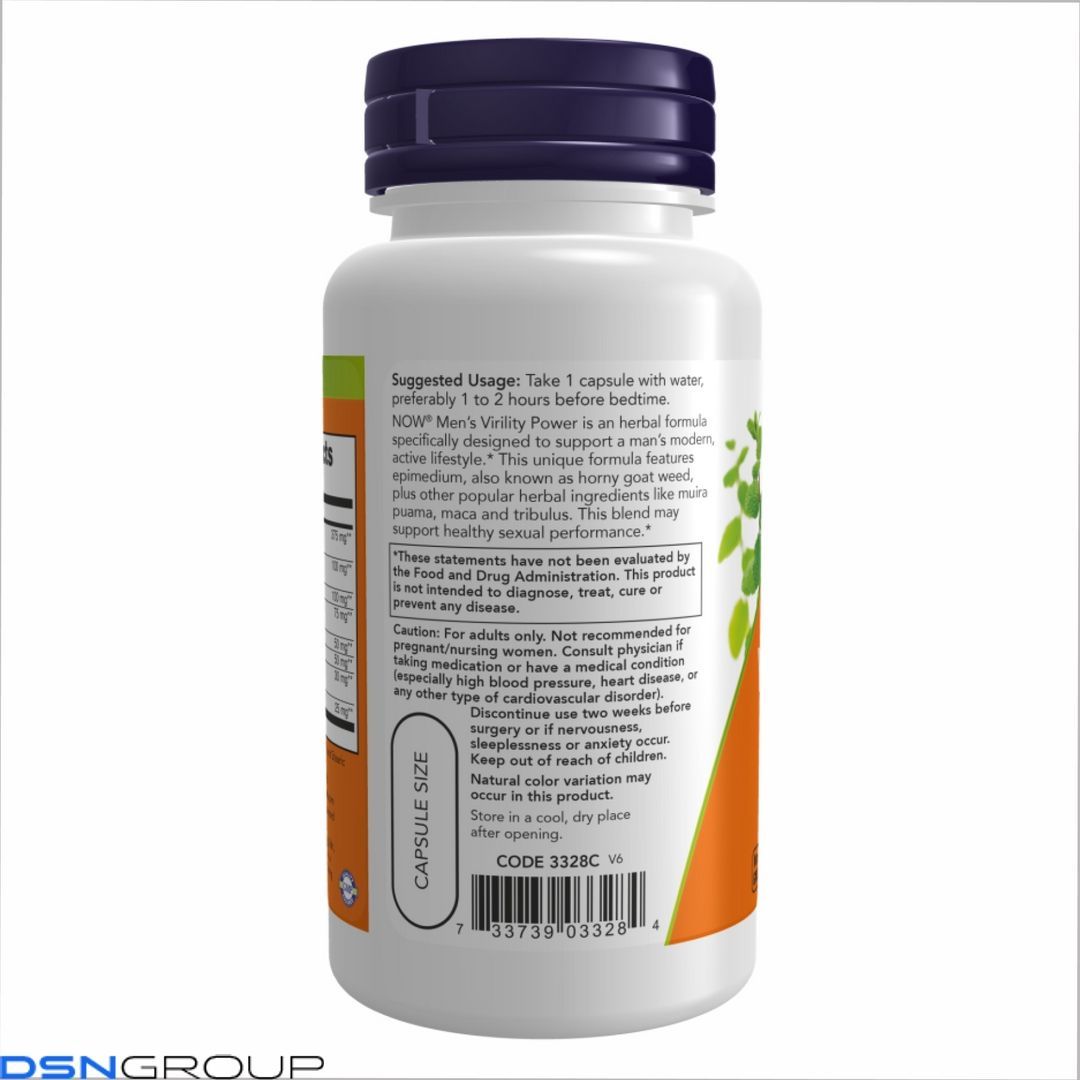 Men's Virility Power - 60 vcaps