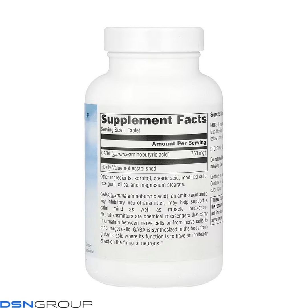 Serene Science&reg; GABA 750 mg - 90 tabs