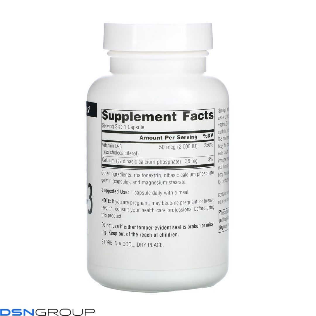 Vitamin D-3 2000 IU - 200 caps