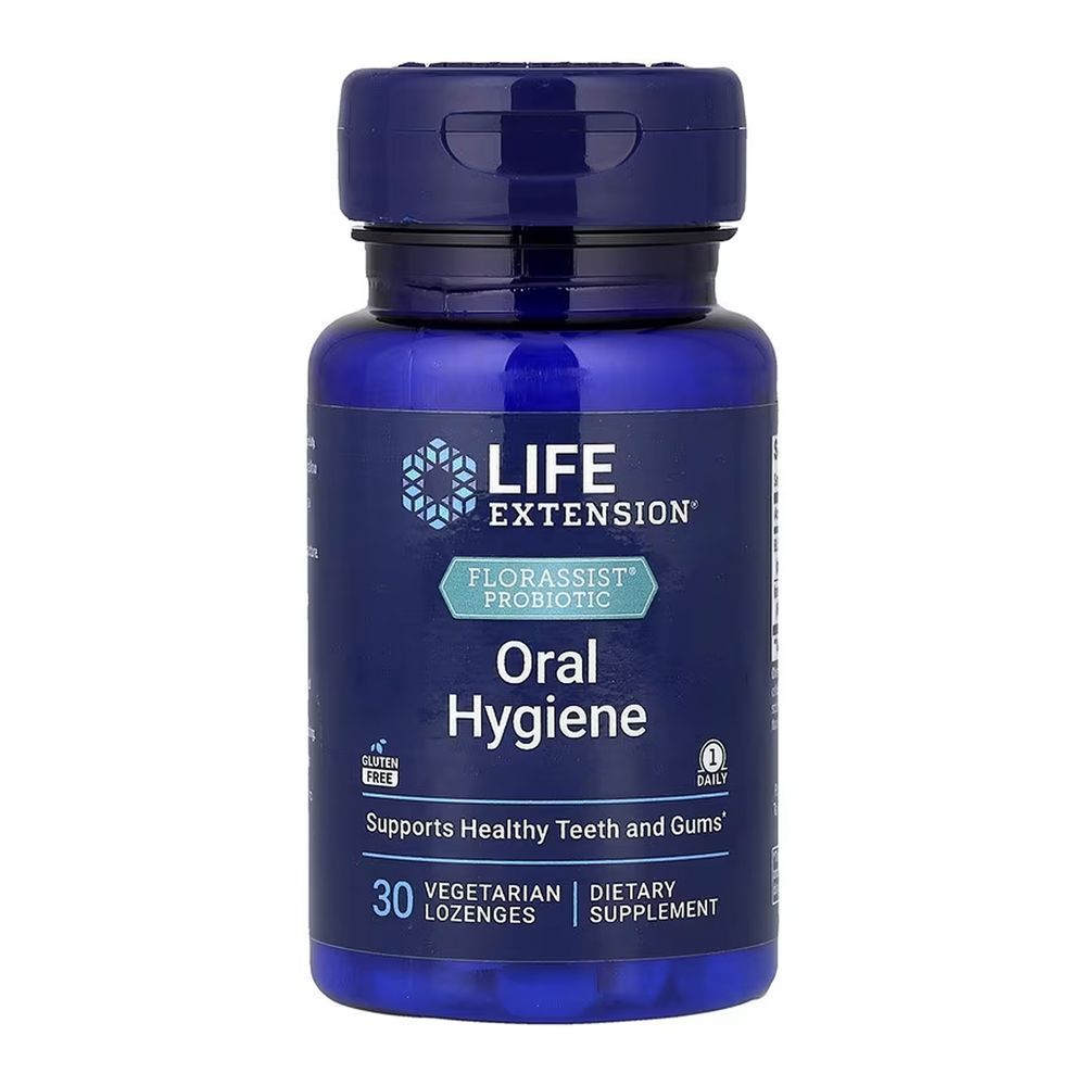 FLORASSIST&reg; Probiotic Oral Hygiene - 30 vegetarian lozenges