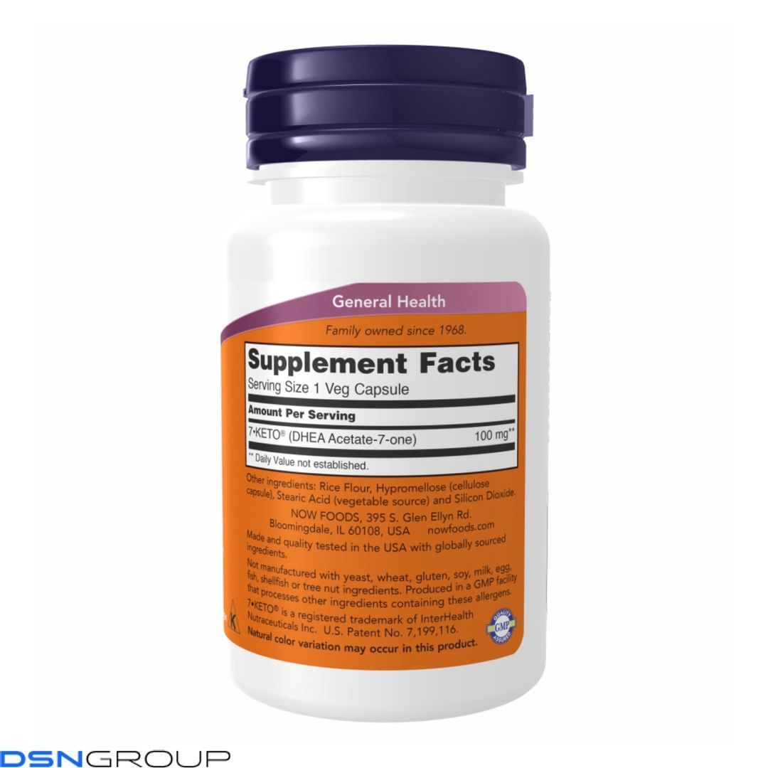 7-KETO 100mg - 120 vcaps