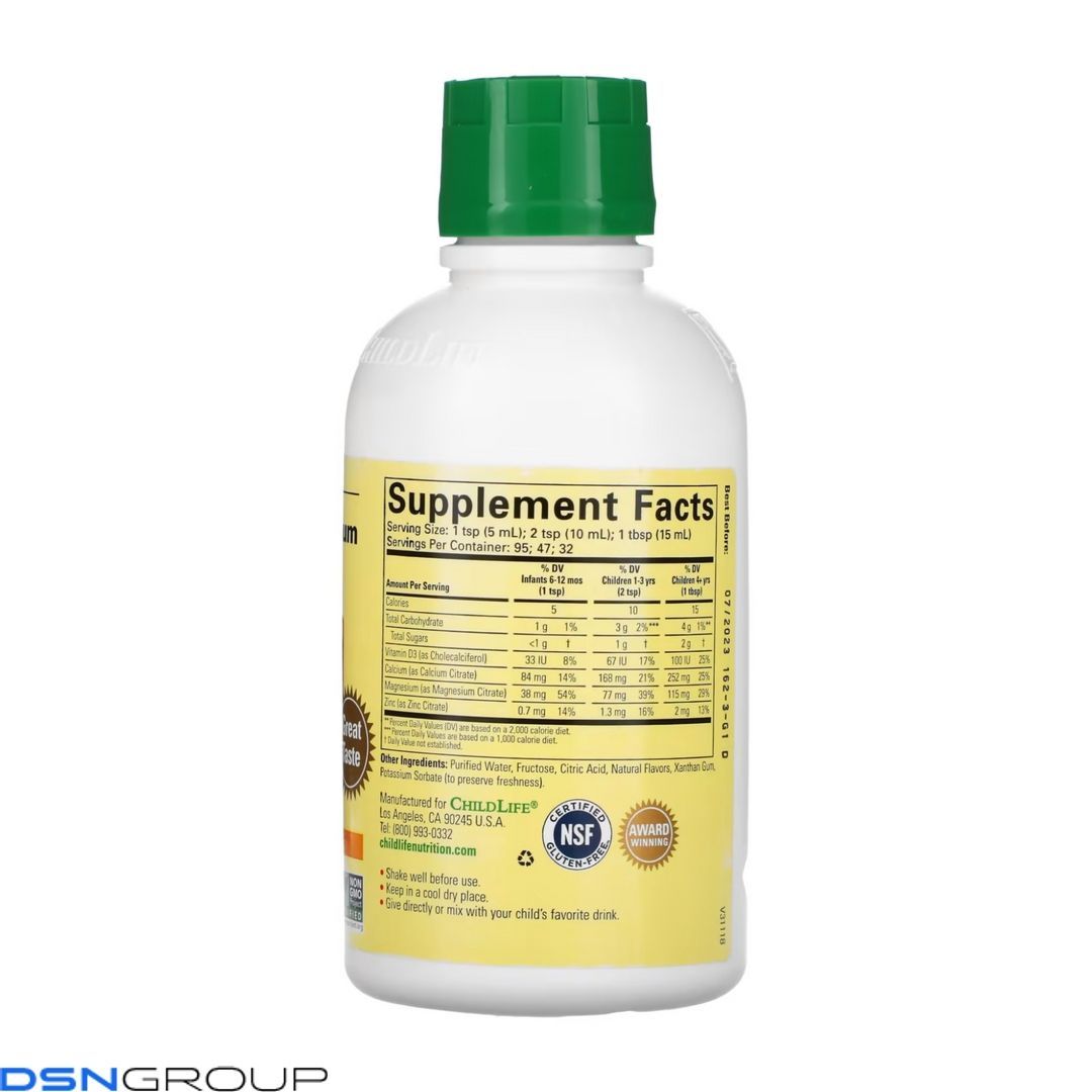 Calcium with Magnesium - 473 ml Orange (16 fl oz)