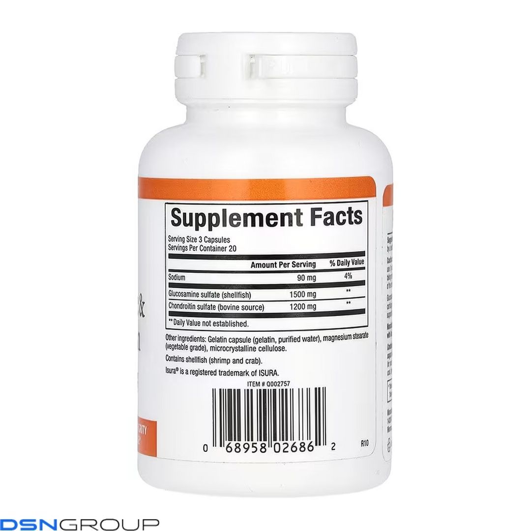 Glucosamine Chondroitin 900mg - 60 caps