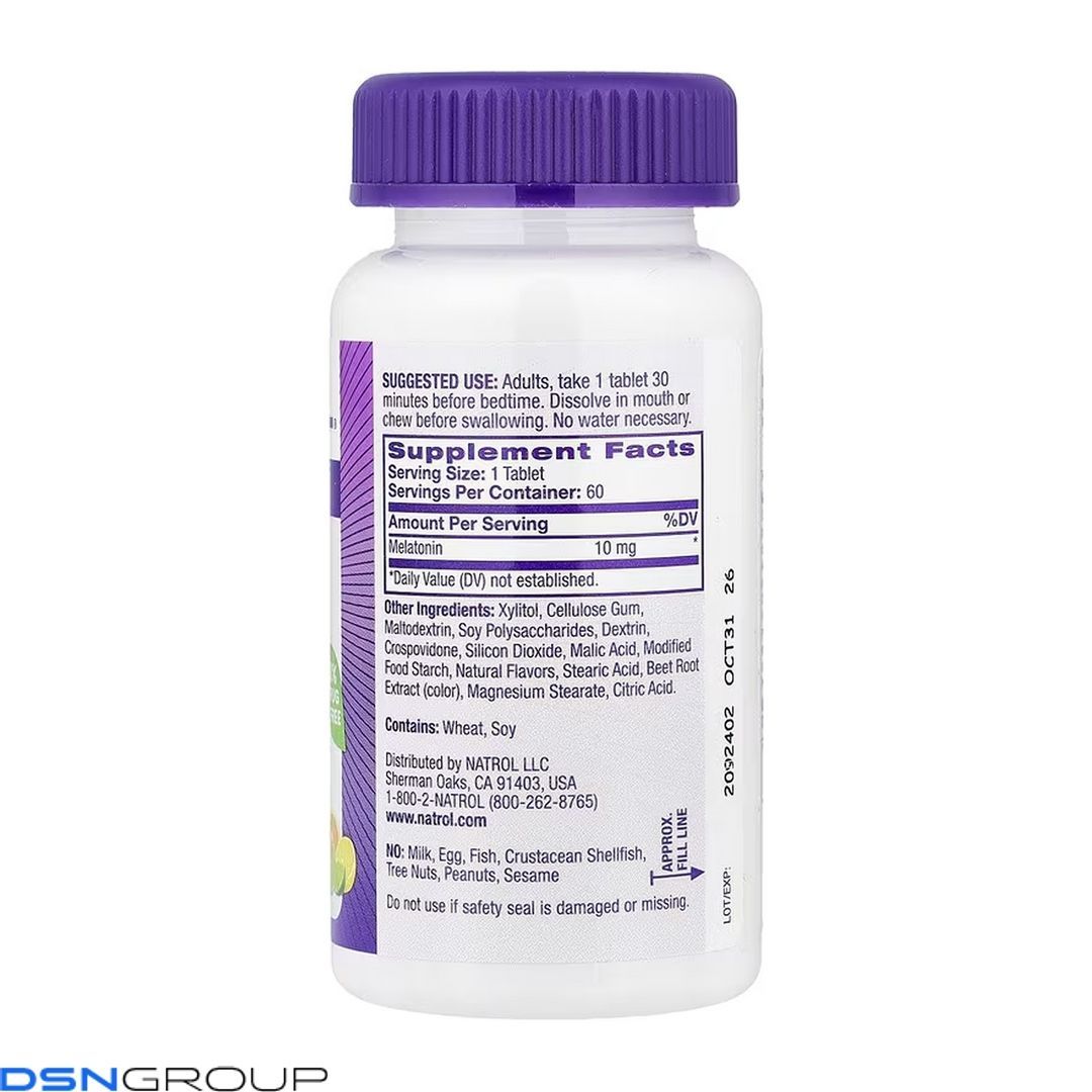 Melatonin 10mg - 60 tabs