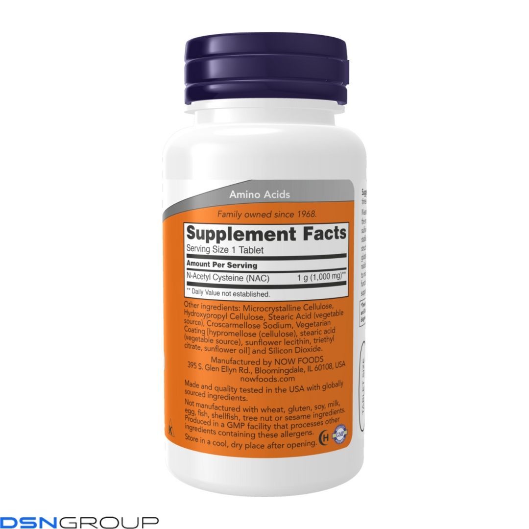 N-Acetyl-Cysteine 1000mg - 60 tabs