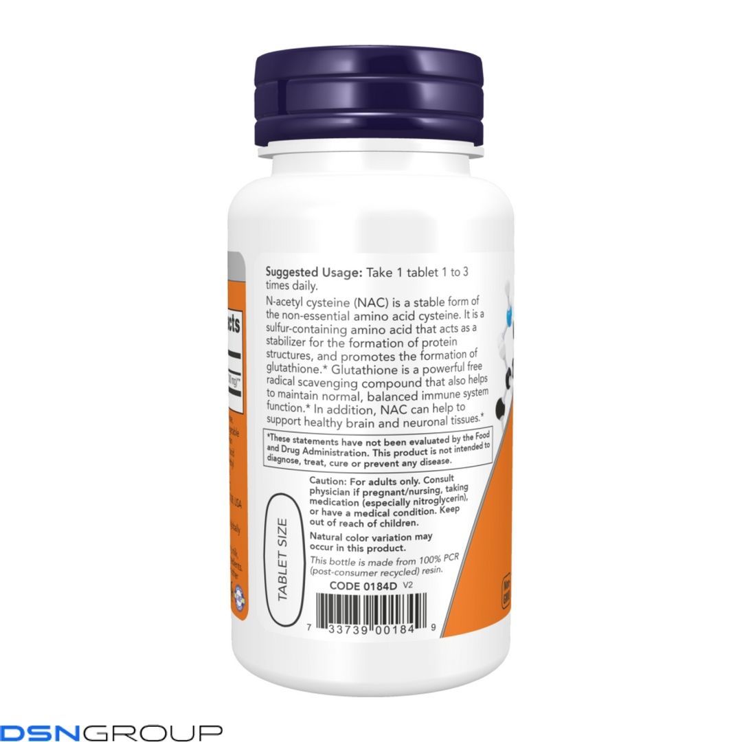 N-Acetyl-Cysteine 1000mg - 60 tabs