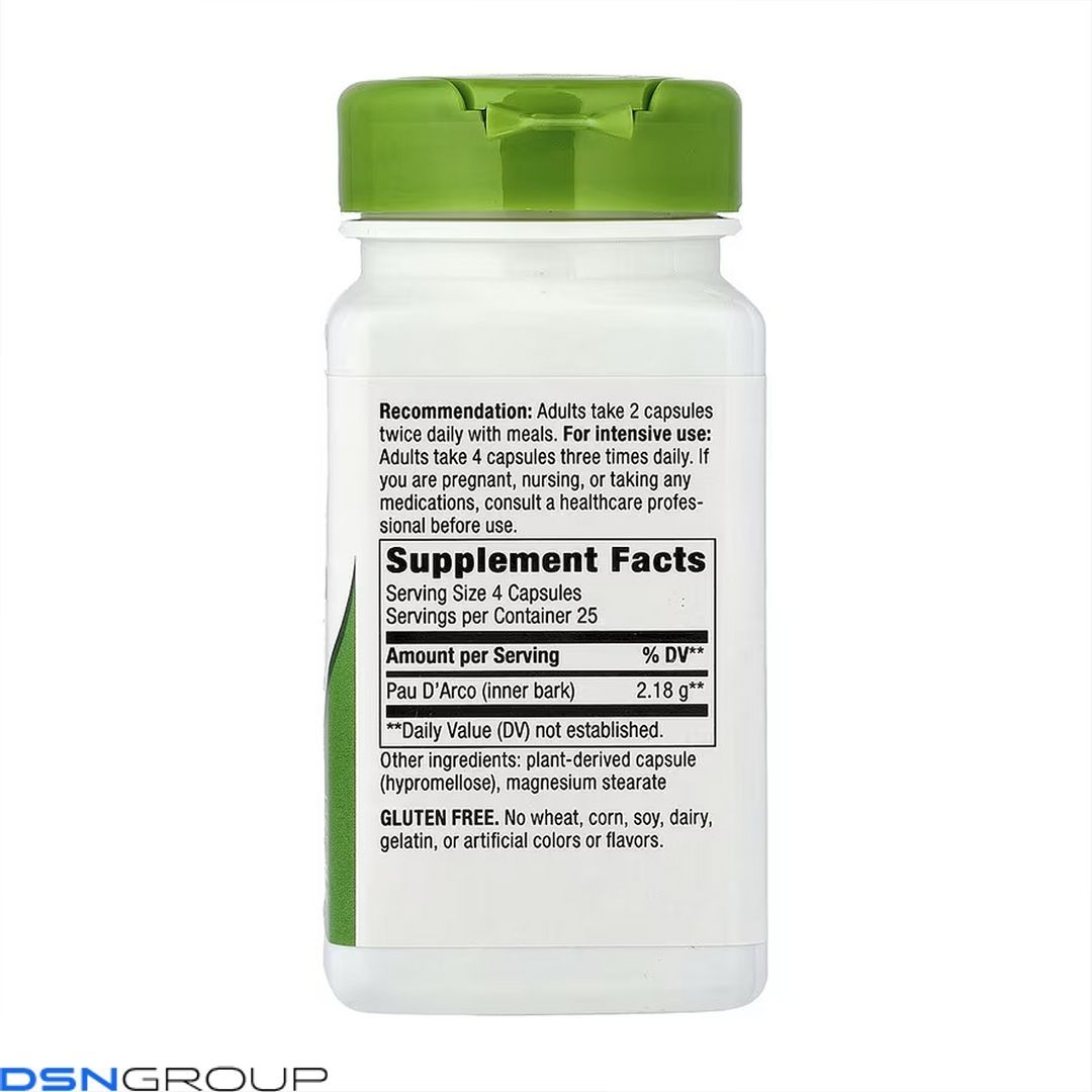 Pau D'Arco Inner Bark - 100 vcaps