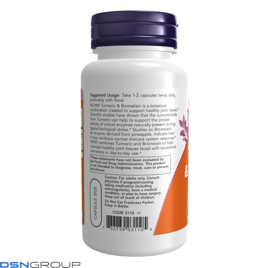 Turmeric & Bromelain - 90 vcaps