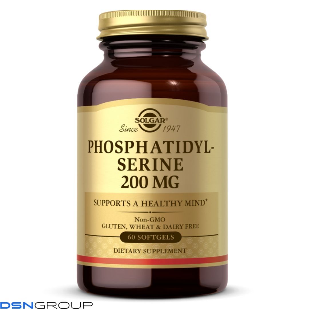 Phosphatidylserine 200mg - 60 softgels 2022-10-3000 фото Phosphatidylserine 200mg - 60 softgels