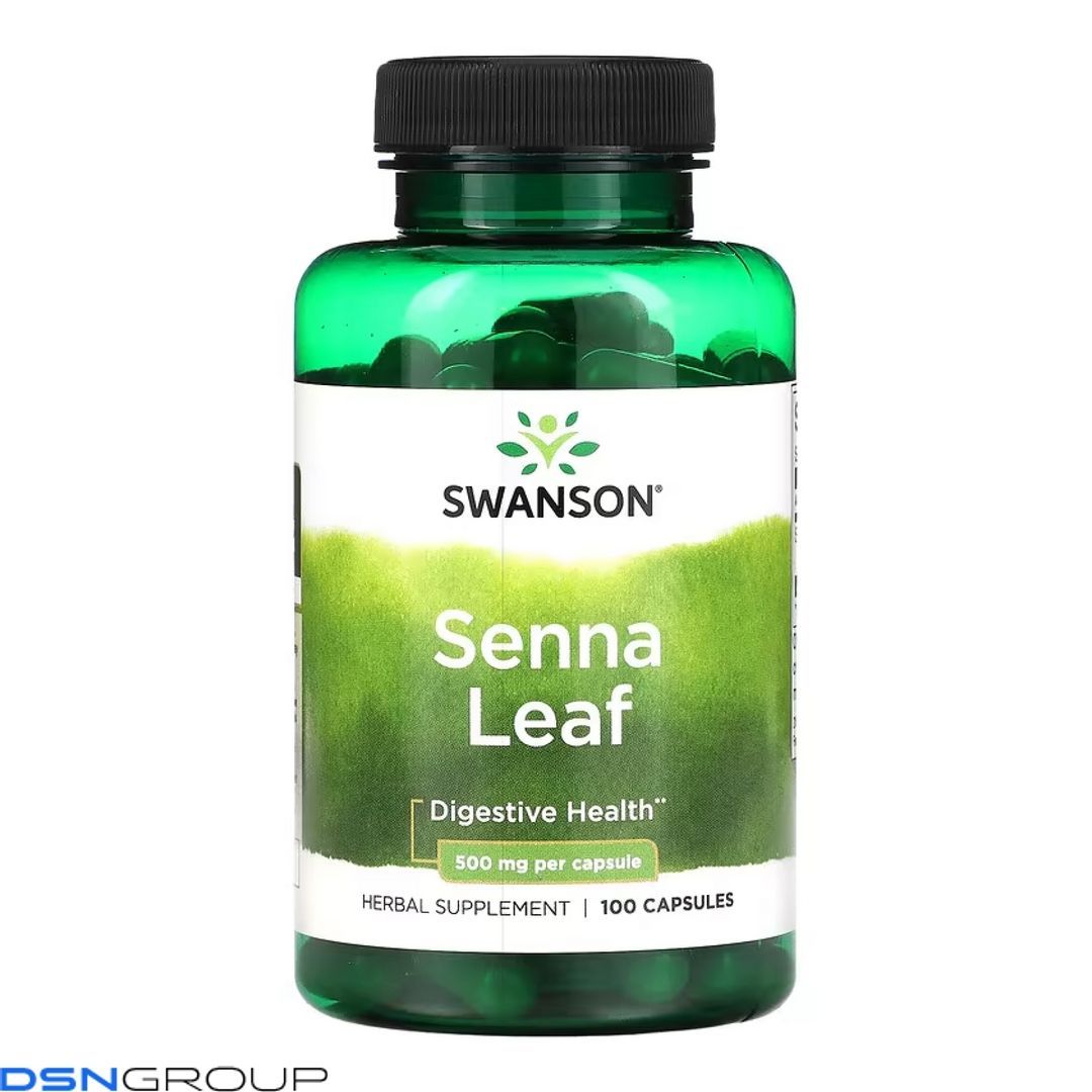 Senna Leaf 500mg - 100 сaps 2023-10-4073 фото Senna Leaf 500mg - 100 сaps