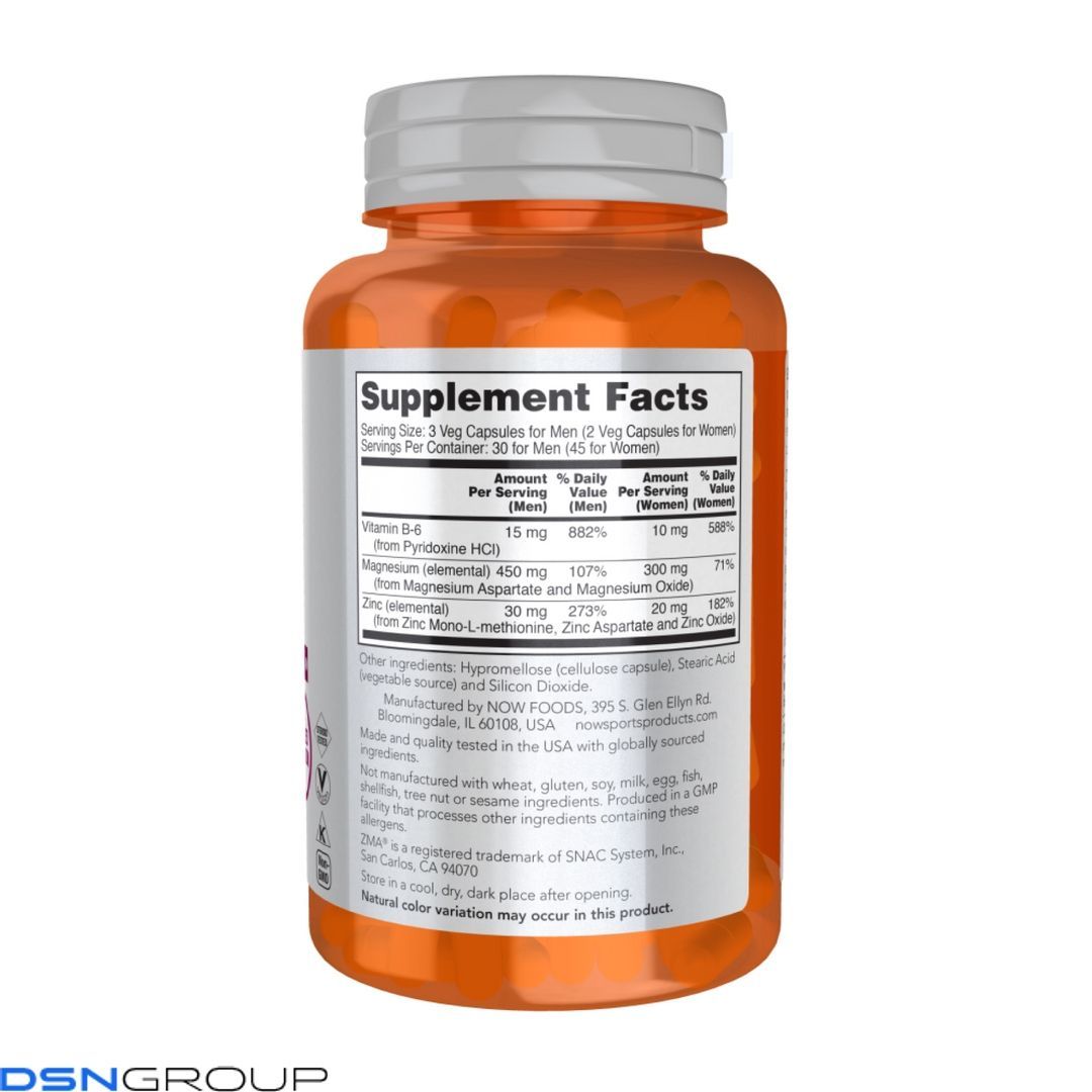 ZMA® 800mg - 180 vcaps 2023-10-2515 фото ZMA® 800mg - 180 vcaps