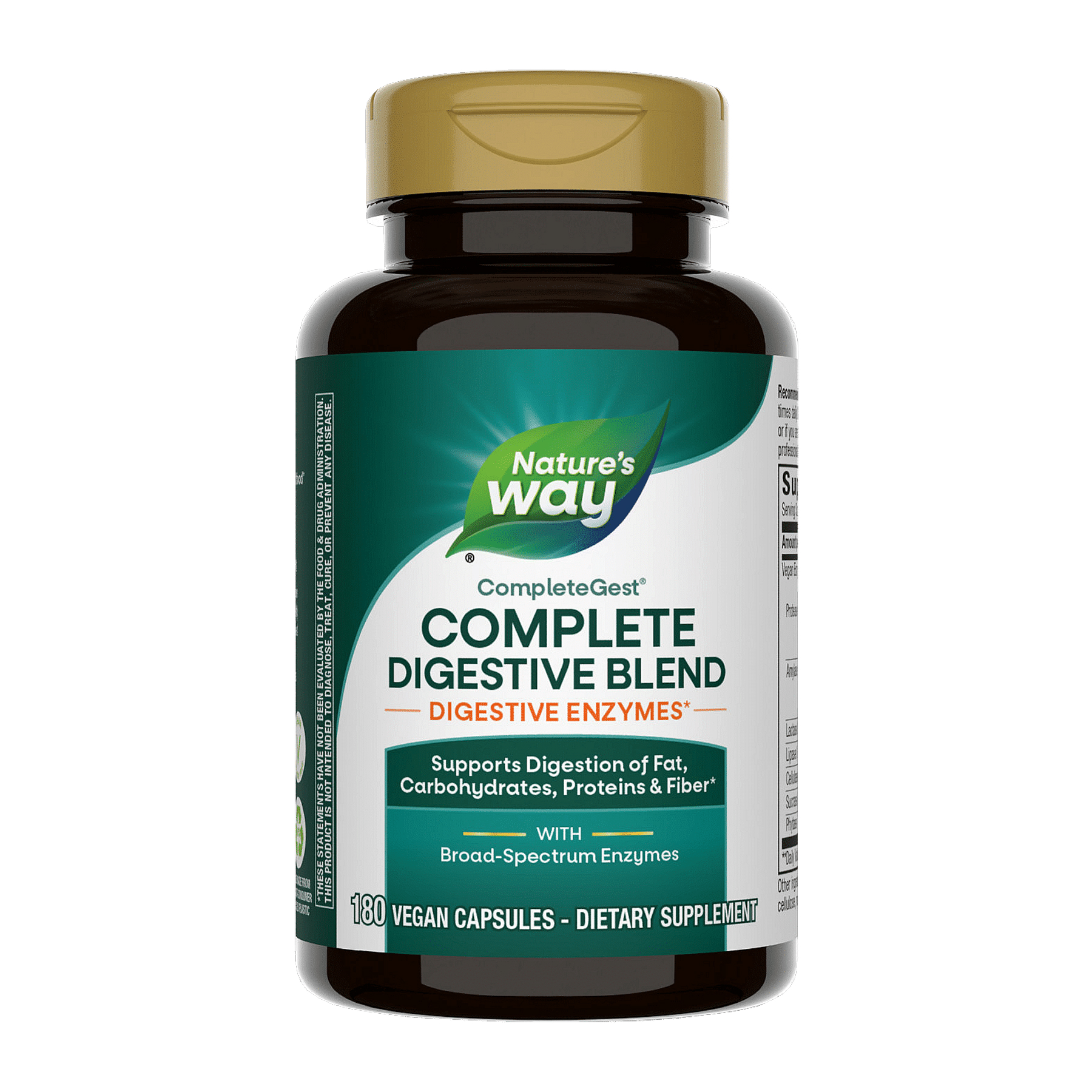 Ферментний комплекс Nature’s Way CompleteGest, 180 капсул