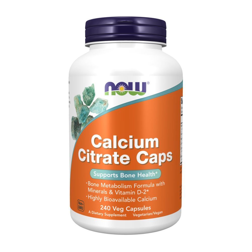 (12.02 Ожидание) Calcium Citrate Caps - 240 vcaps