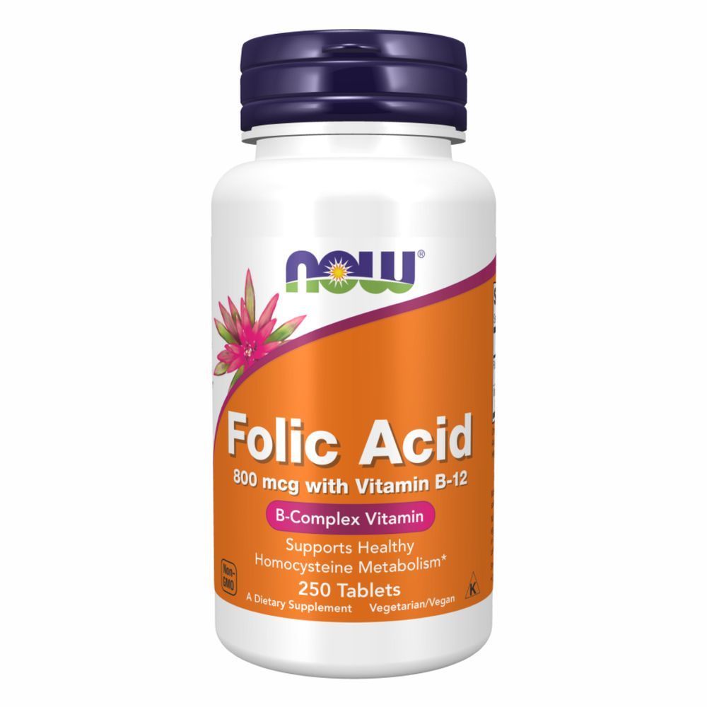 (12.02 Ожидание) Folic Acid 800mcg - 250 tabs