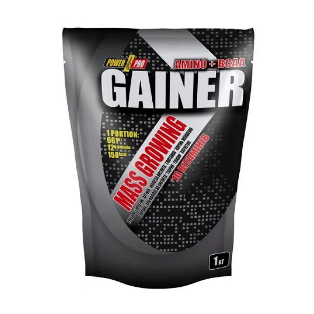 Gainer - 1000g Wild Berry (Повреждена упаковка)