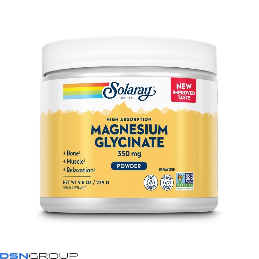 Magnesium Glycinate Powder - 279g Unflavored 2023-10-4693 фото Magnesium Glycinate Powder - 279g Unflavored