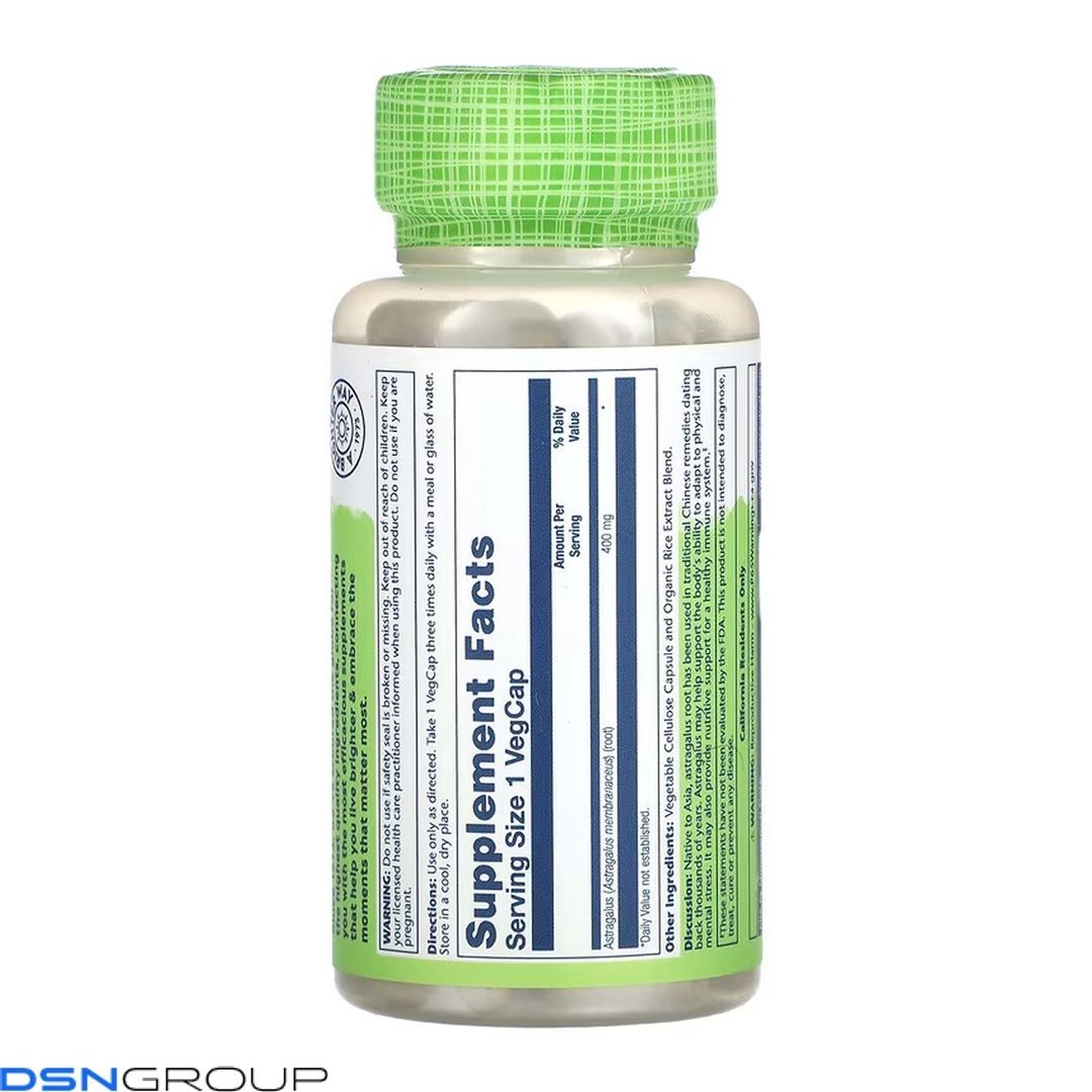 Astragalus Root 400mg - 100 vcaps