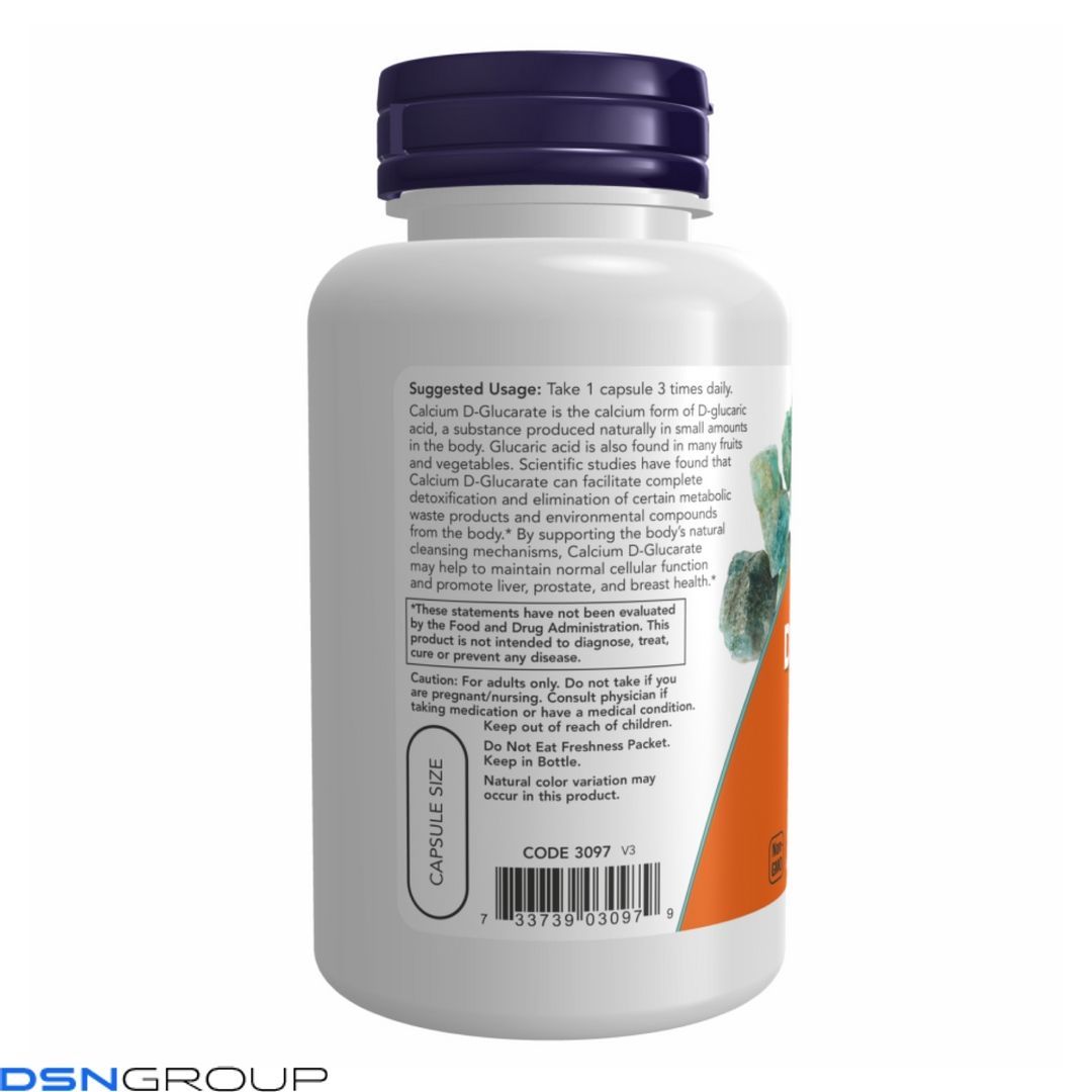 Calcium D-Glucarate 500mg - 90 vcaps