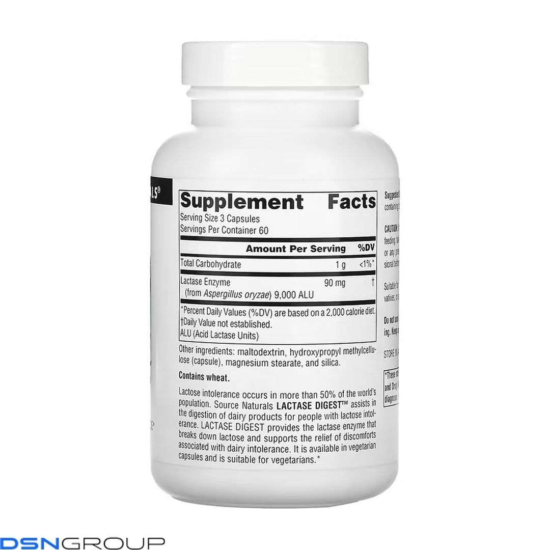 Lactase Digest 30 mg - 90 caps
