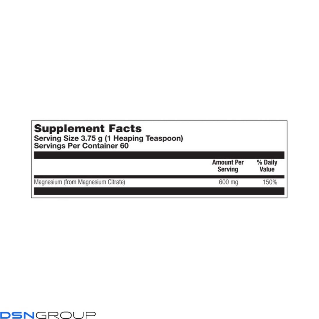 Magnesium Citrate 600mg - 225g