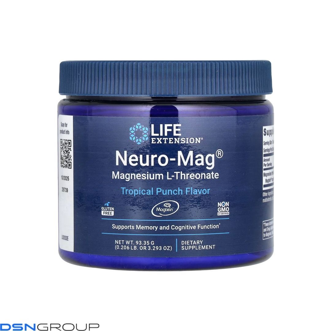 Neuro-Mag® Magnesium L-Threonate - 93.35g (Повреждена банка) 2024-11-0330 фото Neuro-Mag® Magnesium L-Threonate - 93.35g (Повреждена банка)