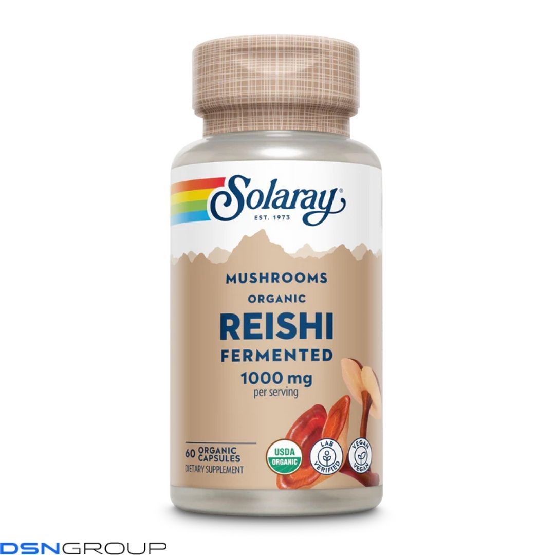 Org Grown Fermented Reishi 1000mg - 60 caps 2023-10-2147 фото Org Grown Fermented Reishi 1000mg - 60 caps