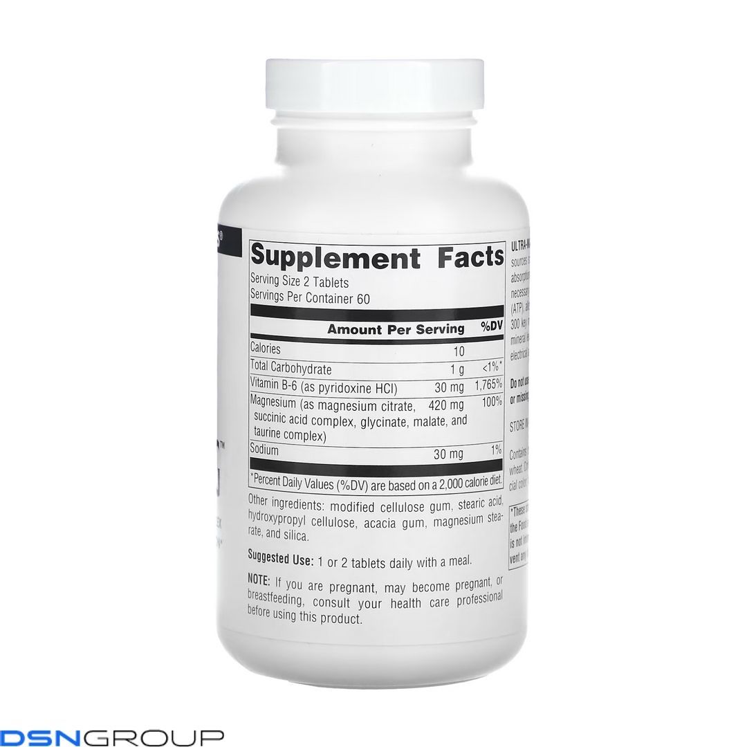 Ultra-Mag Magnesium Complex - 60 tabs (Без етикетки)