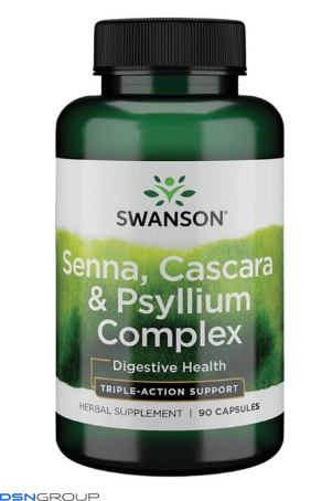 Senna Cascara Psyllium Complex - 90caps 100-39-4694643-20 фото Senna Cascara Psyllium Complex - 90caps