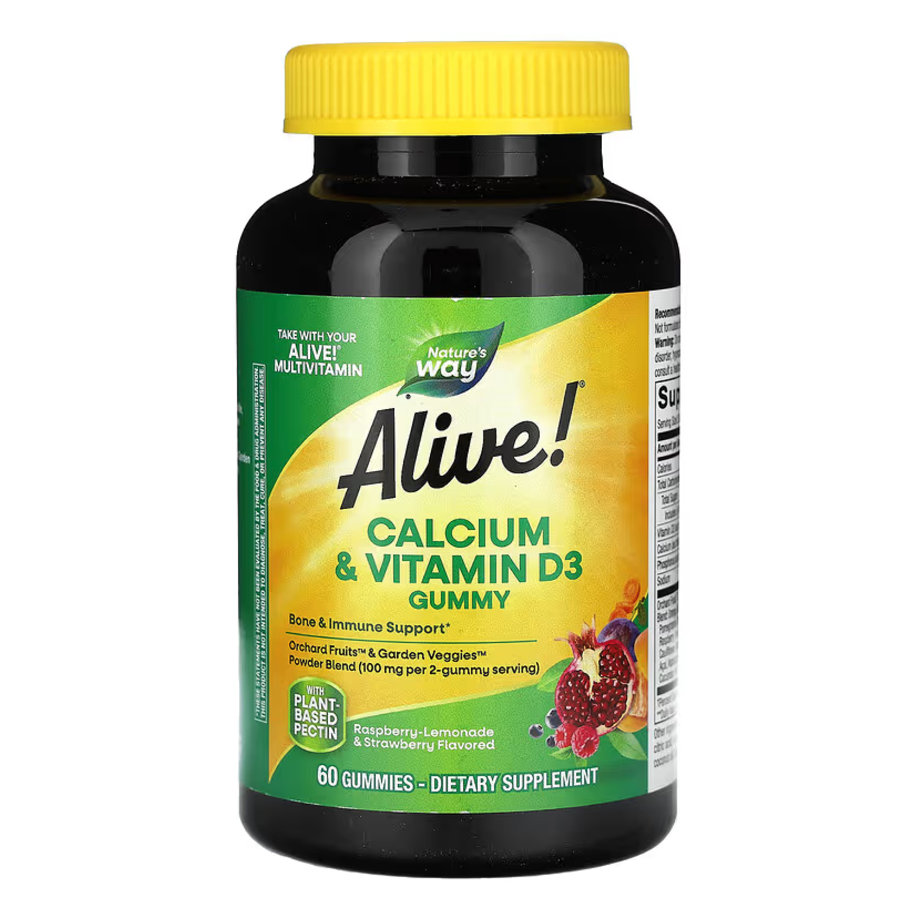 Жувальні таблетки Nature’s Way Calcium + D3