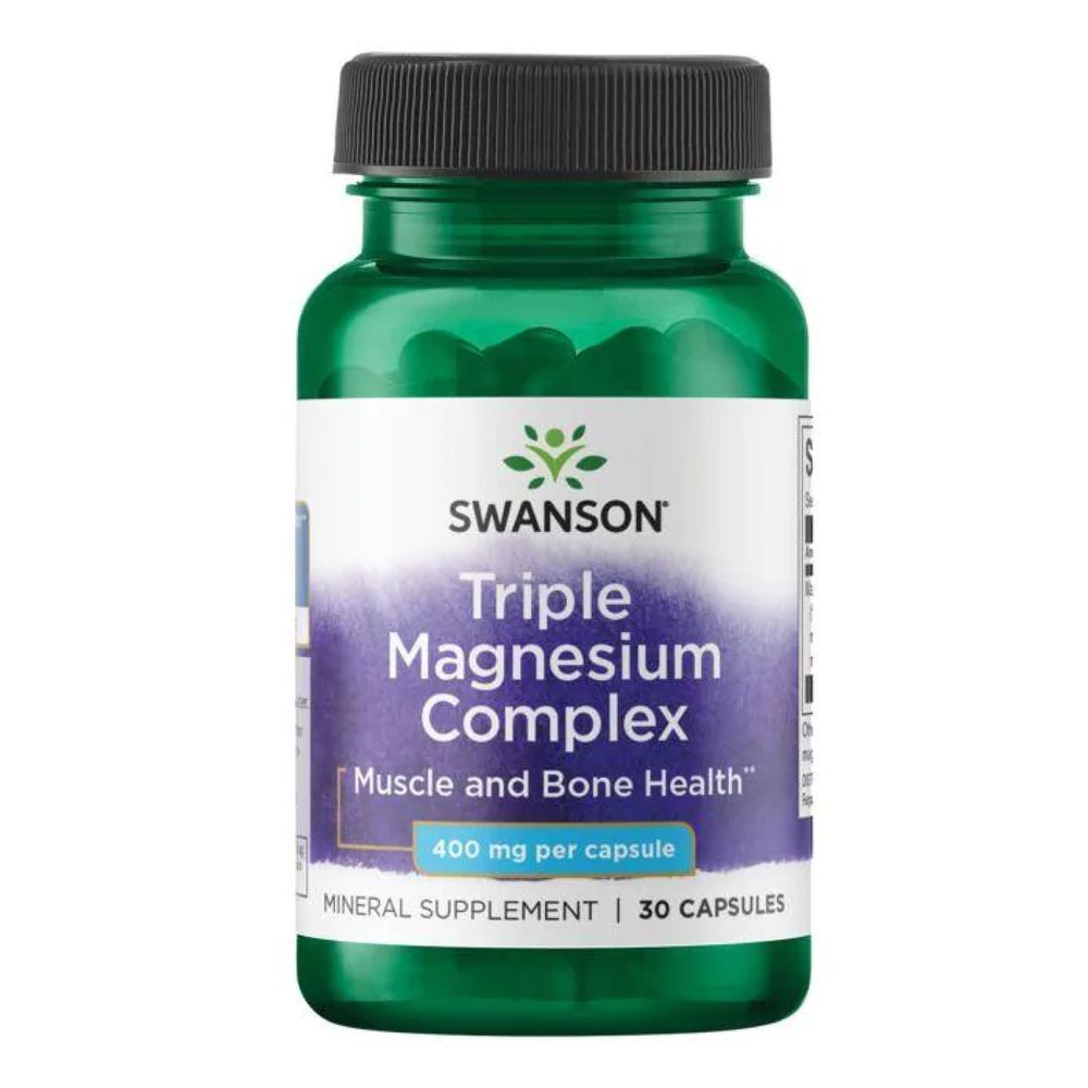 Triple Magnesium Complex 400mg - 30caps (Повреждена этикетка)
