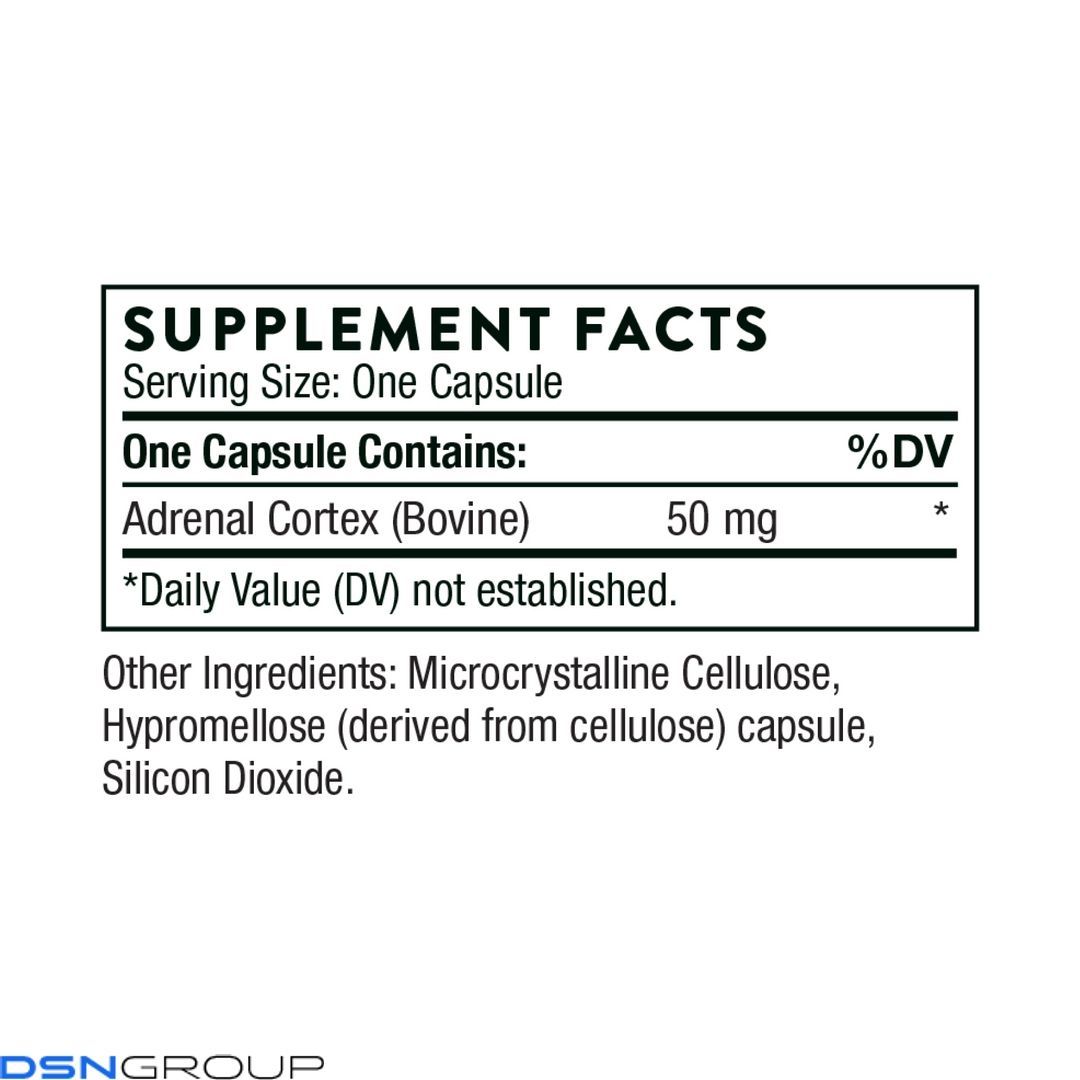 Adrenal Cortex - 60 caps