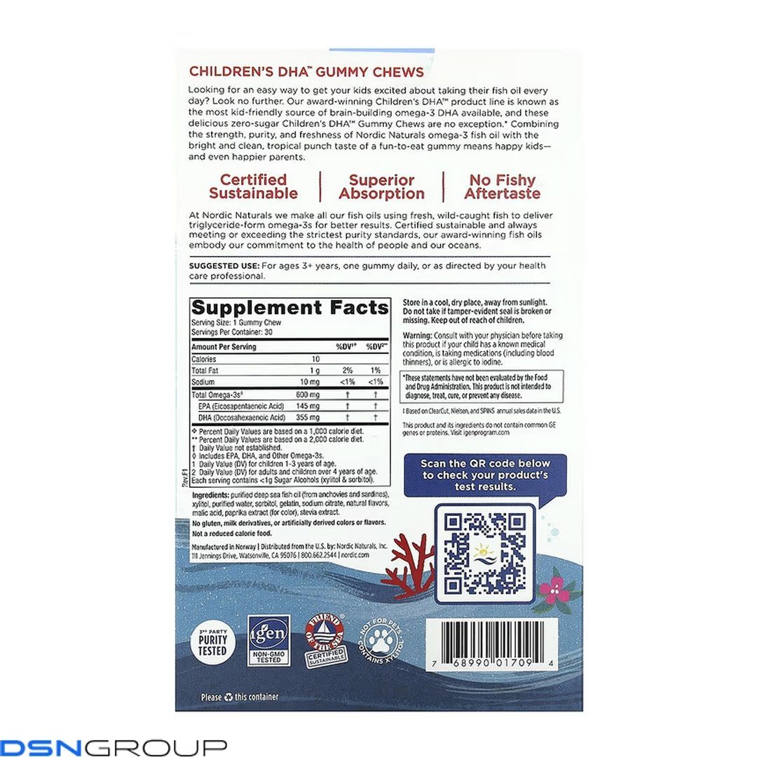 Children's DHA - 30 Gummies